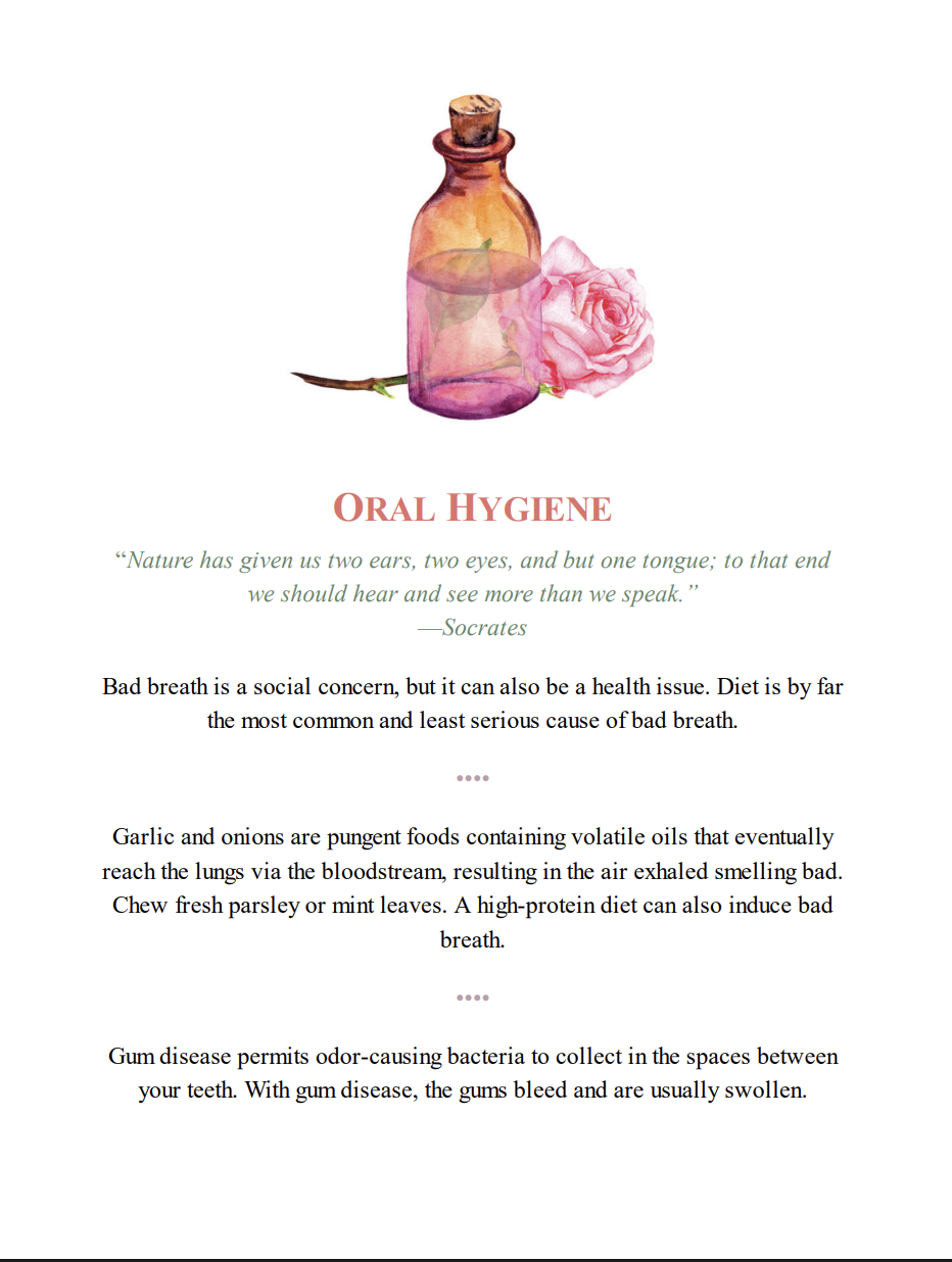 Sample page 3 from the 1000+ Home Remedies ebook