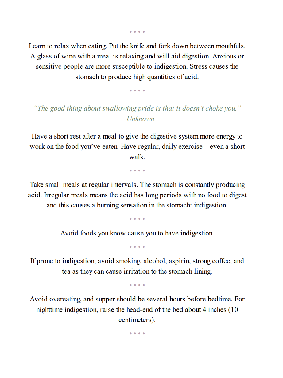 Sample page 8 from the 1000+ Home Remedies ebook