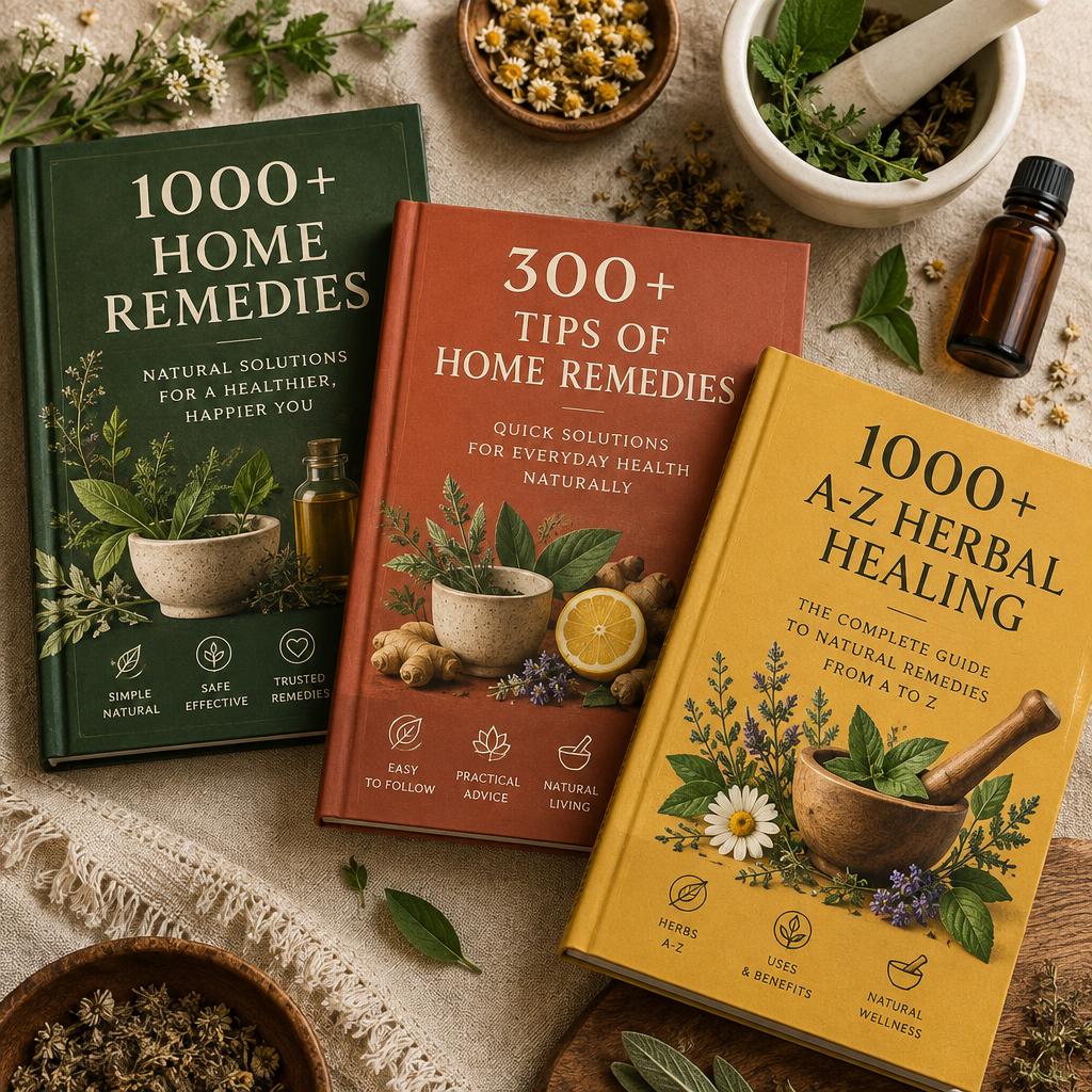 Ultimate Natural Health Reference — three books